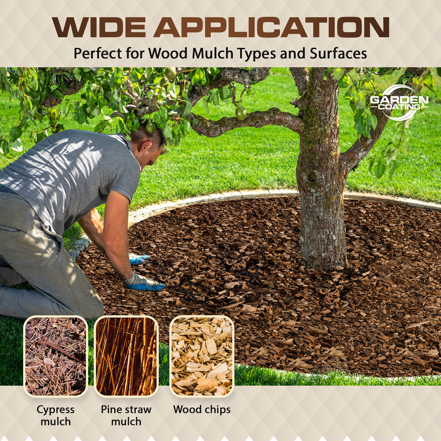 Garden Coating Mulch Colorant concentraat 1 liter