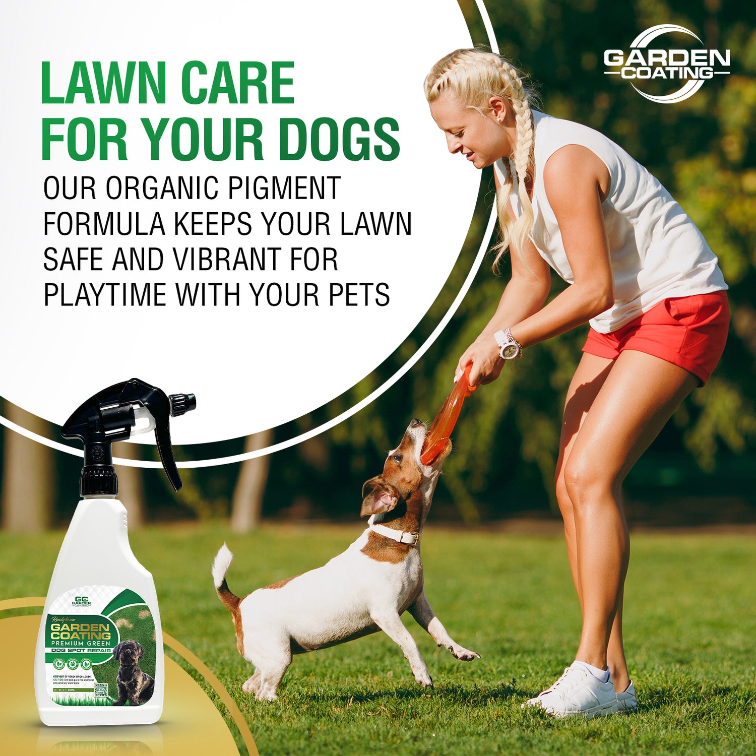 Garden Coating Dog spot repair Ready to use grasverf 500 ml