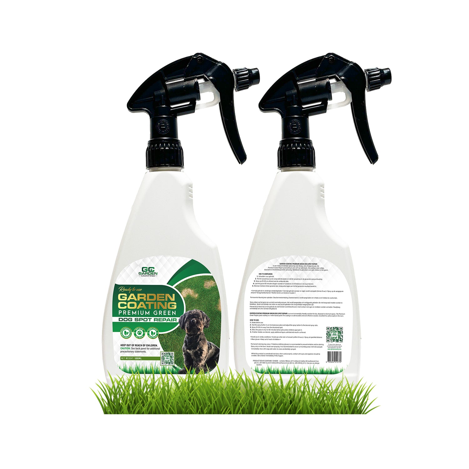 Garden Coating Dog spot repair Ready to use grass paint 500 ml